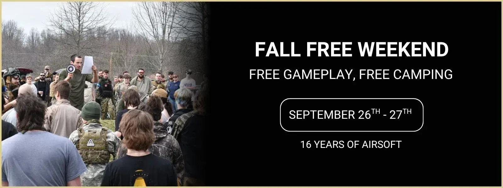 Mercer Airsoft Center Free Play Weekend! 