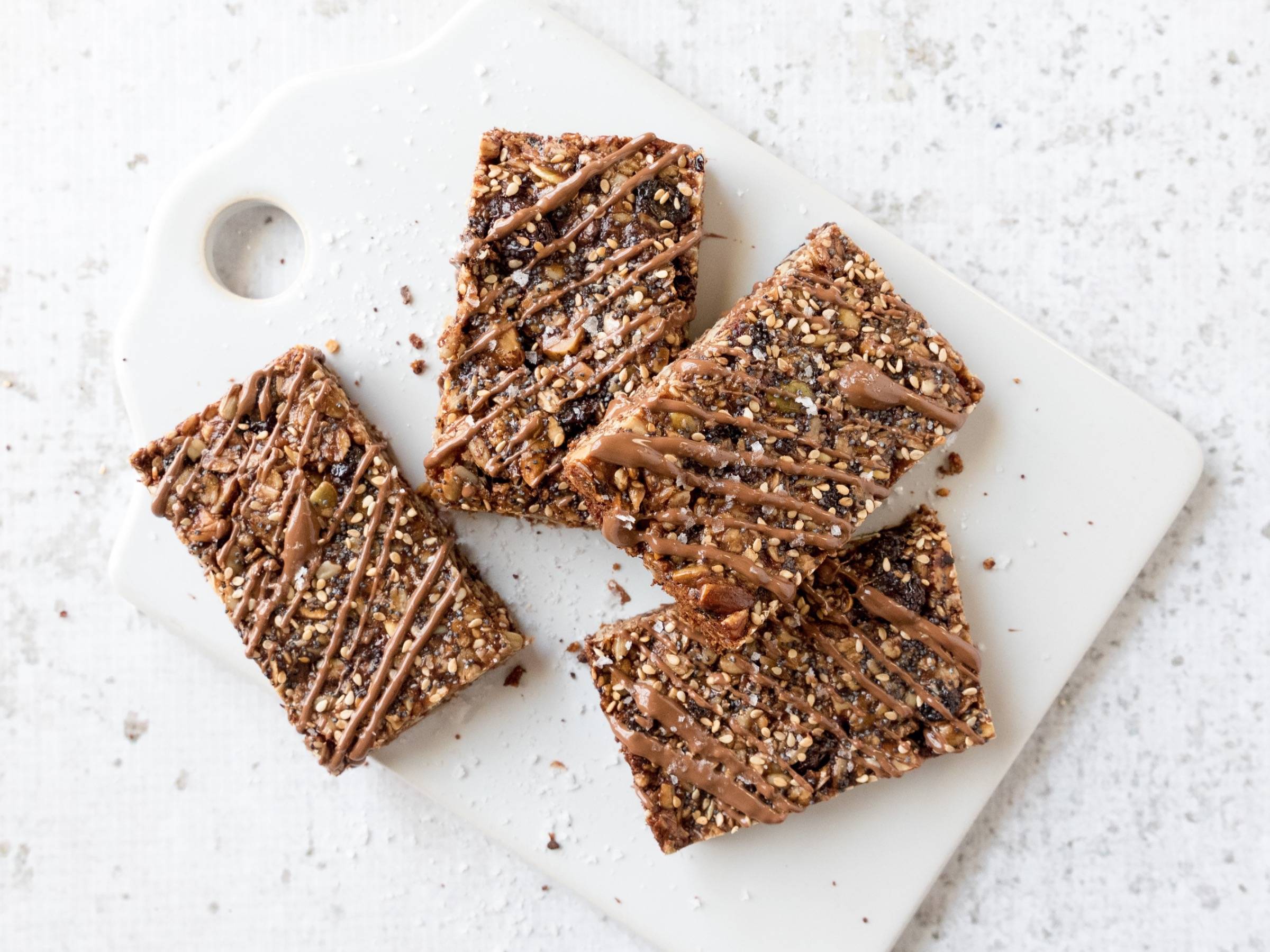 Chocolate Trail Mix Bars