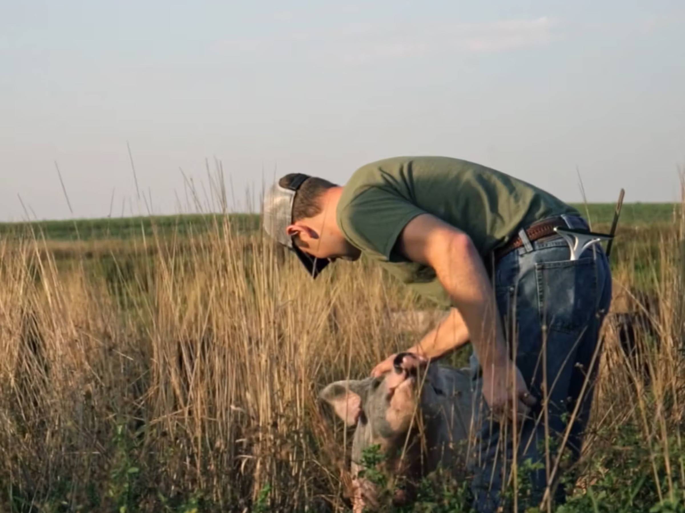 Keith & his pig