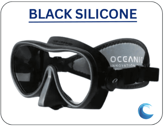 Black silicone mask