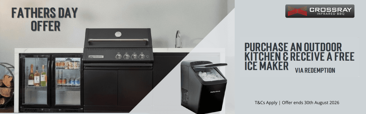 20% Off Crossray BBQs and Outdoor Kitchens*