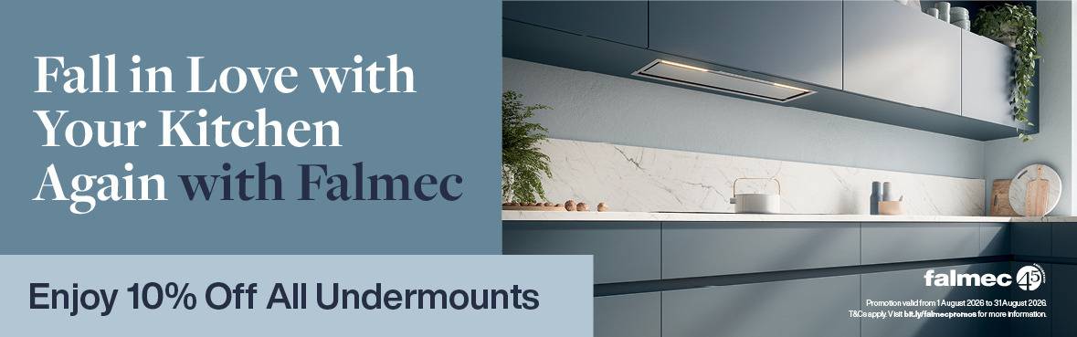 Bonus 5 Year warranty added to standard 5 years on all Falmec products*
