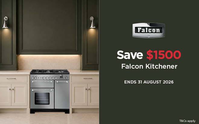 Save $1,500 on Falcon Kitchener Cookers*