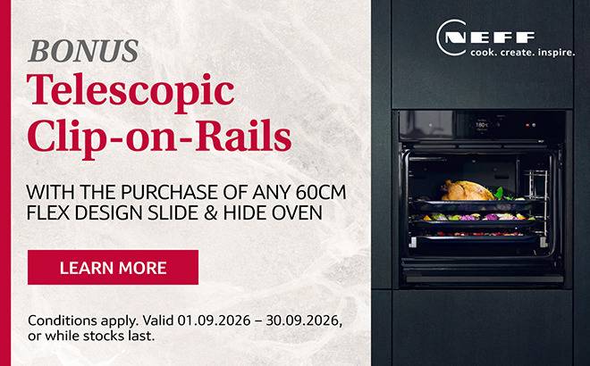 Save $200 on selected Neff Dishwashers*
