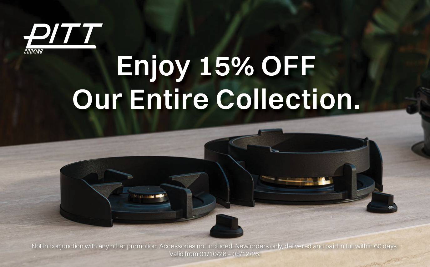Save 15% Off entire Pitt Cooking Collection*
