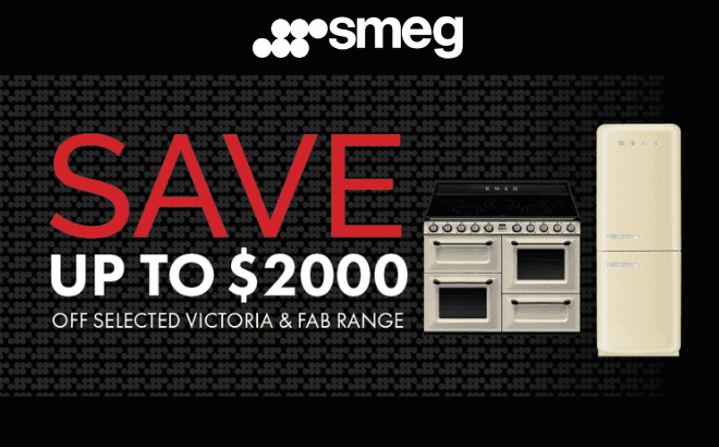 Smeg Complete Kitchen Offer - Save up to 10% on purchases of 2 or more premium appliances