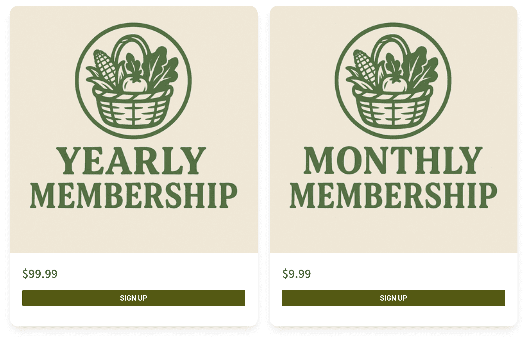 Membership Options