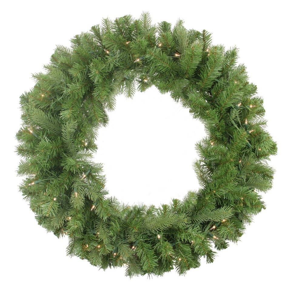 Real Touch PreLit Noble Fir 30” realistic Wreath