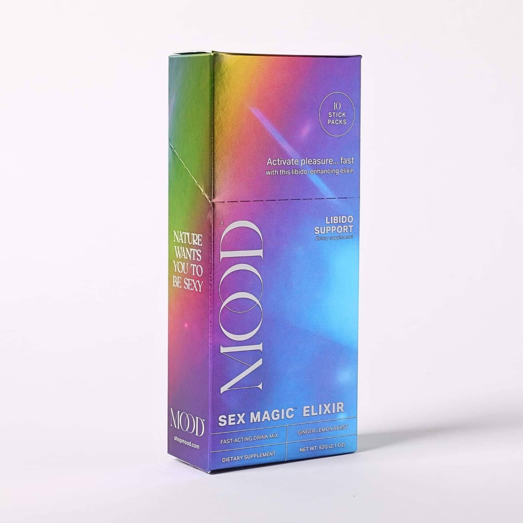 MOOD SEX MAGIC™ Sexy Plant-Activated Elixir back label with ingredients