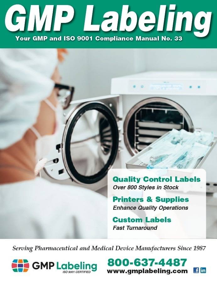 Cover Page of the GMP Labeling Catalog