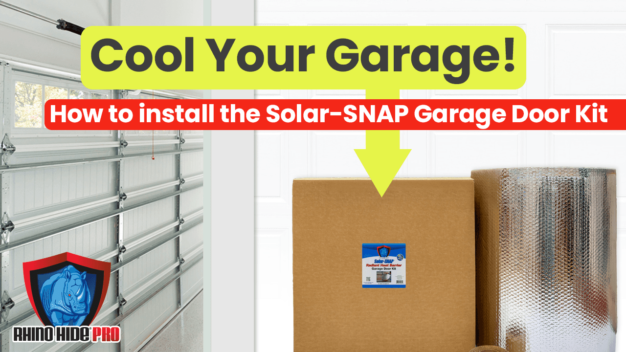 Solar Snap Garage Door Kit Install Video
