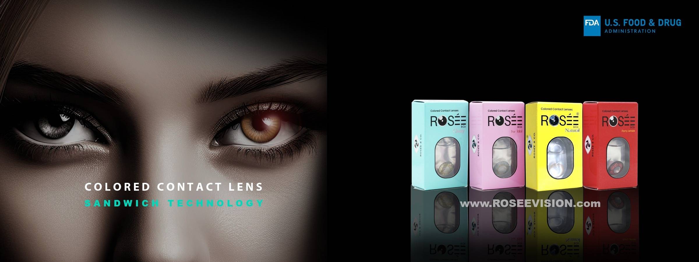Discover the new ROSEE lens collection – bold colors, clear vision.