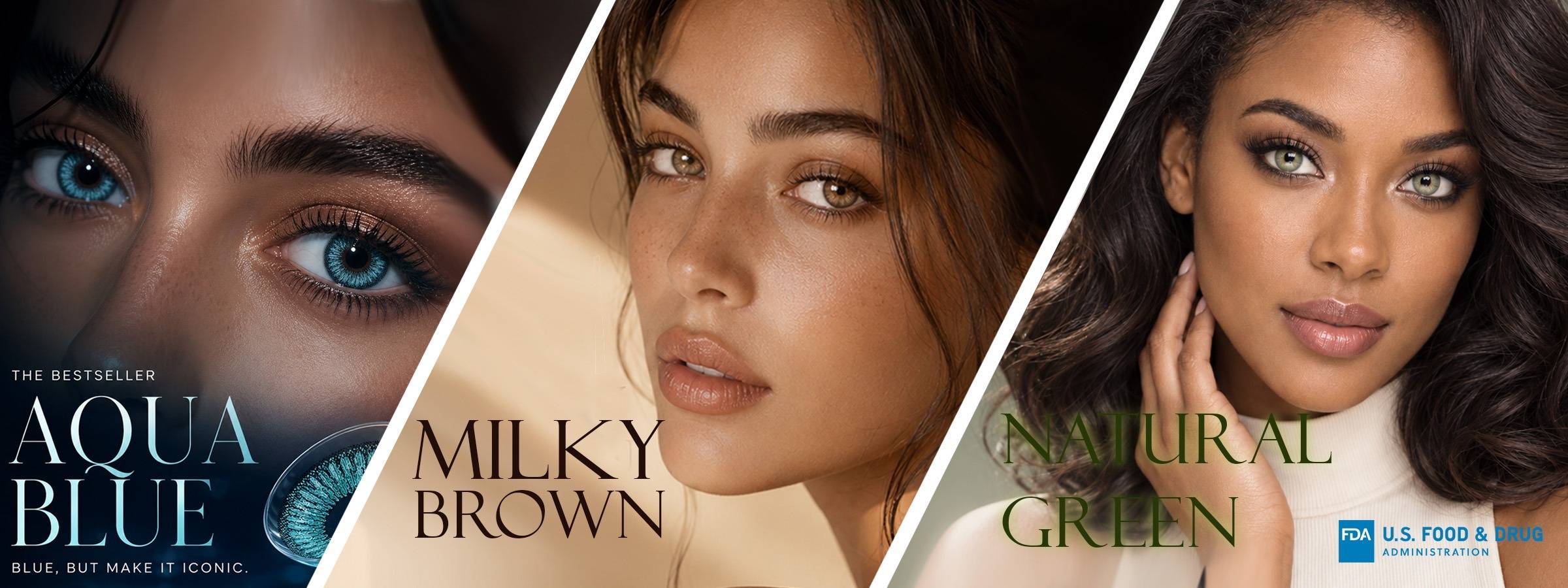 Our best-selling ROSEE lenses – natural, vivid, and comfortable.