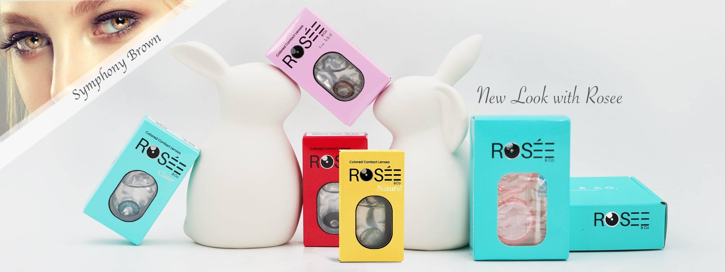 ROSEE colored contact lenses – elevate your look with comfort and style.
